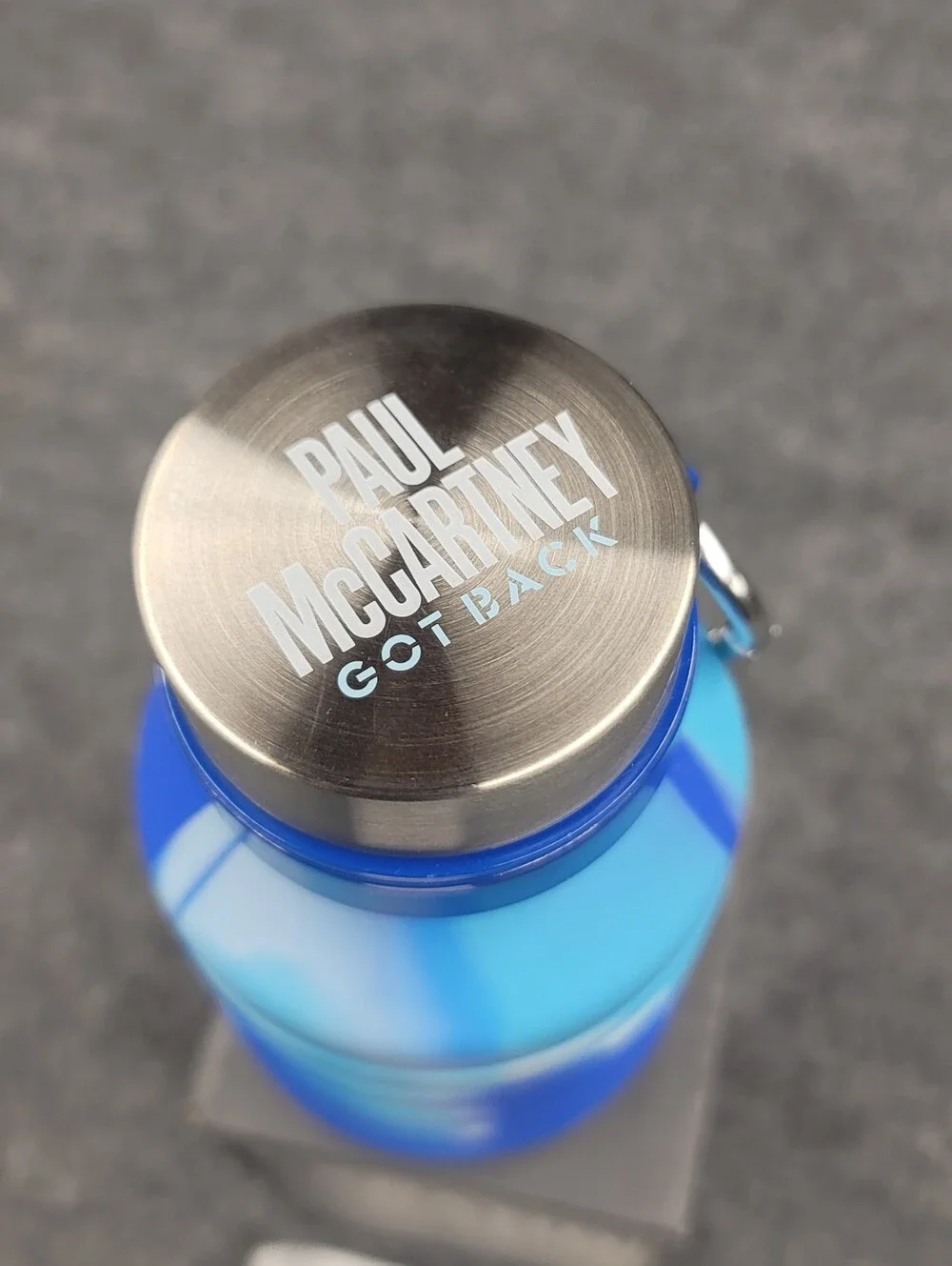 Zigoo Silicone Collapsible Bottle 18oz Paul MCcartney Get Back Tour Item Unused